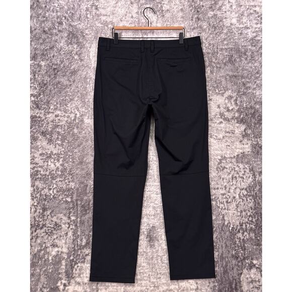 Rhone Pants 35 x 31 Mens Commuter Fit Chino Black - Picture 2 of 8